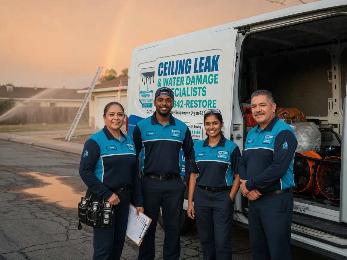 Ceiling Leak Cleanup company in Flomot, TX
